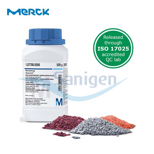 [Merck] mCCD(Modified charcoal cefoperazone deoxycholate) Agar 500g 1.00070.0500